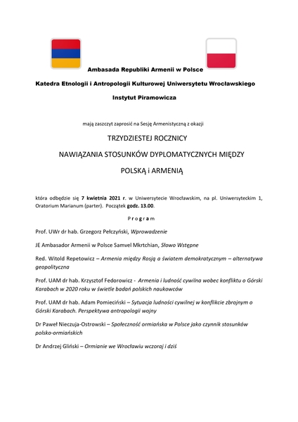 Sesja Armenistyczna