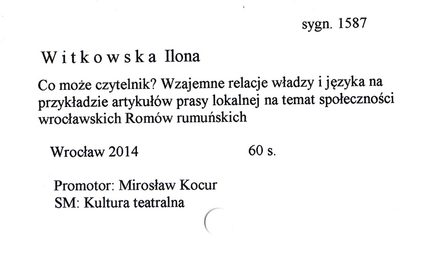 witkowska